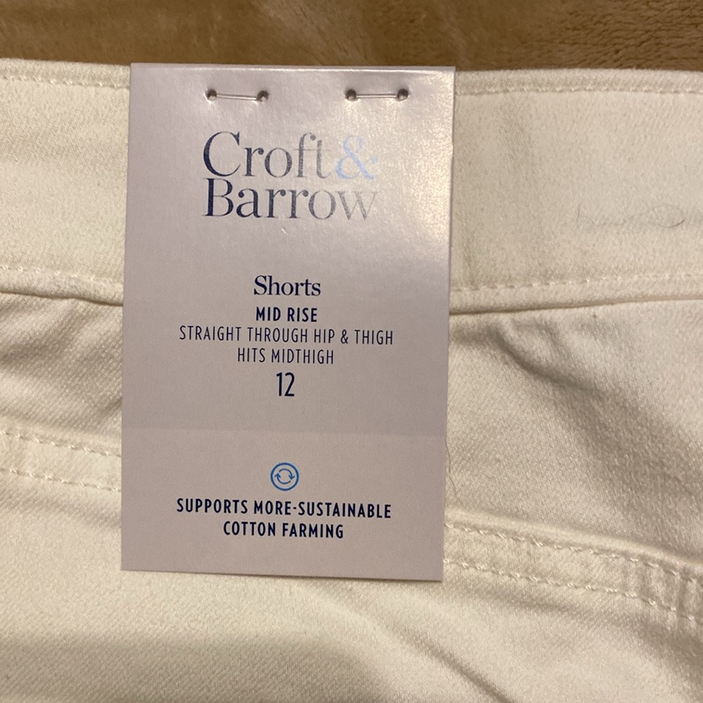 Croft & Barrow mid rise shorts - Picture 6 of 7